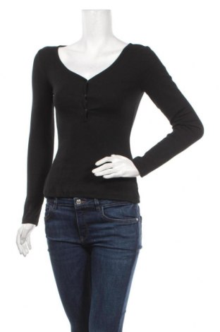 Дамска блуза Even&Odd, Размер S, Цвят Черен, 95% памук, 5% еластан, Цена 27,00 лв.