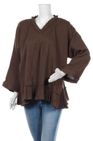 Γυναικεία μπλούζα Jdl, Μέγεθος XL, Χρώμα Καφέ, Βαμβάκι, Τιμή 7,99 €