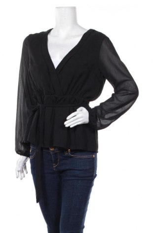 Дамска блуза Nly Trend, Размер XL, Цвят Черен, Полиестер, Цена 20,87 лв.