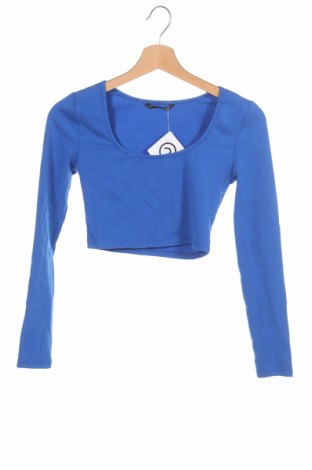 Дамска блуза SHEIN, Размер XS, Цвят Син, 95% памук, 5% еластан, Цена 18,82 лв.