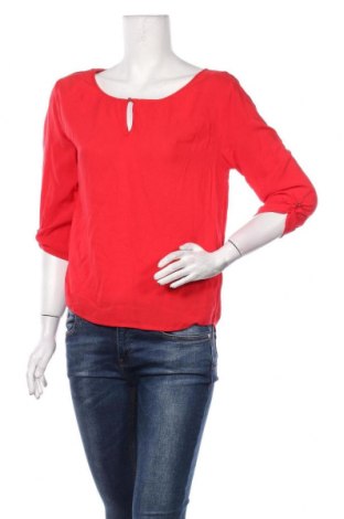 Дамска блуза Takko Fashion, Размер M, Цвят Червен, Вискоза, Цена 24,57 лв.