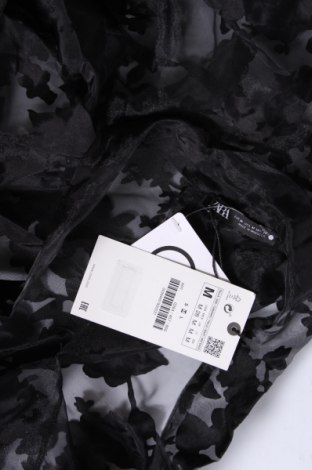Γυναικεία μπλούζα Zara, Μέγεθος M, Χρώμα Μαύρο, 55% βισκόζη, 45% πολυεστέρας, Τιμή 18,95 €