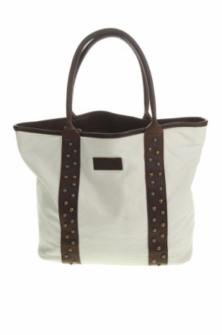 Γυναικεία τσάντα Beryll, Χρώμα Εκρού, Κλωστοϋφαντουργικά προϊόντα, γνήσιο δέρμα, Τιμή 35,23 €
