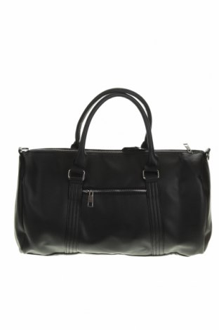 Дамска чанта Boohoo, Цвят Черен, Еко кожа, Цена 44,25 лв.
