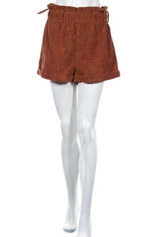 Дамски къс панталон SHEIN, Размер M, Цвят Кафяв, 95% полиестер, 5% еластан, Цена 17,14 лв.