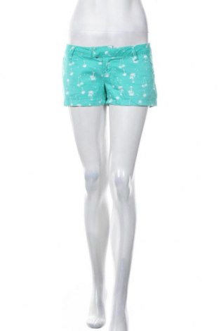 Γυναικείο κοντό παντελόνι Volcom, Μέγεθος M, Χρώμα Πράσινο, 98% βαμβάκι, 2% ελαστάνη, Τιμή 7,79 €