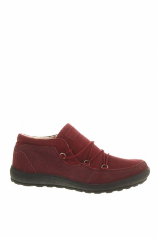 Дамски обувки, Размер 41, Цвят Червен, Естествен велур, Цена 46,20 лв.
