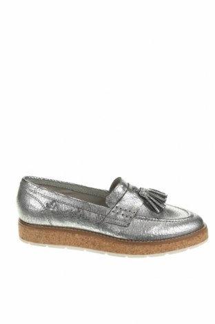 Дамски обувки S.Oliver, Размер 40, Цвят Сребрист, Естествена кожа, Цена 31,97 лв.
