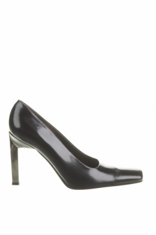 Дамски обувки Sergio Rossi, Размер 38, Цвят Черен, Естествена кожа, Цена 139,36 лв.