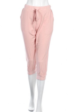 Pantaloni de femei Kaffe, Mărime S, Culoare Roz, Bumbac, Preț 35,86 Lei