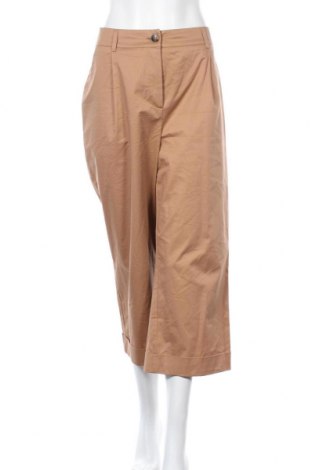 Дамски панталон Rick Cardona, Размер L, Цвят Бежов, 98% памук, 2% еластан, Цена 9,19 лв.