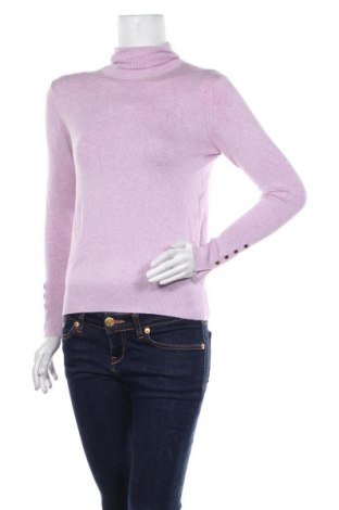 Damski sweter Zara, Rozmiar M, Kolor Fioletowy, 83% wiskoza, 15% poliamid, 2% elastyna, Cena 97,50 zł