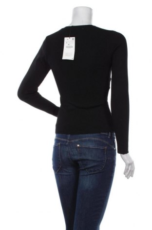 Дамски пуловер Zara, Размер S, Цвят Черен, 55% вискоза, 45% полиамид, Цена 44,25 лв.