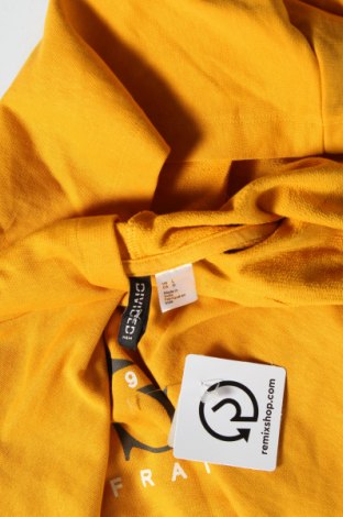 Γυναικείο φούτερ H&M Divided, Μέγεθος L, Χρώμα Κίτρινο, Βαμβάκι, Τιμή 6,54 €
