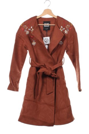 Дамско палто Vero Moda, Размер XS, Цвят Кафяв, Цена 83,30 лв.