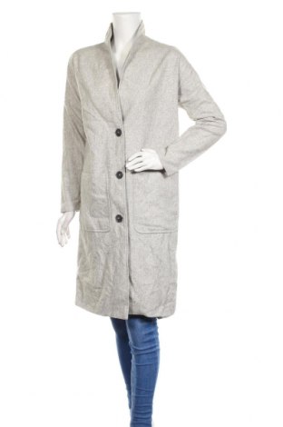 Дамско палто Yaya, Размер S, Цвят Сив, 50% вълна, 50% полиестер, Цена 31,21 лв.