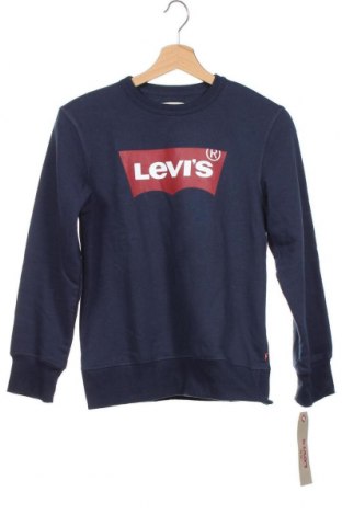 Детска блуза Levi's, Размер 12-13y/ 158-164 см, Цвят Син, 65% памук, 35% полиестер, Цена 48,72 лв.
