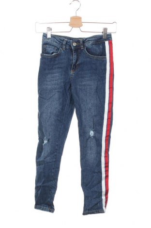 Dziecięce jeansy Zara Kids, Rozmiar 9-10y/ 140-146 cm, Kolor Niebieski, 98% bawełna, 2% elastyna, Cena 36,08 zł