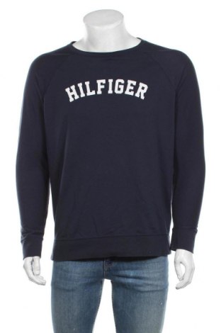 Мъжка блуза Tommy Hilfiger, Размер L, Цвят Син, 60% памук, 40% полиестер, Цена 87,57 лв.