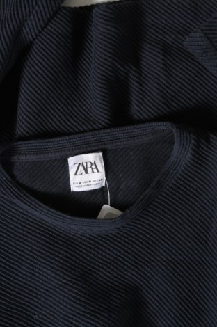 Pánské tričko  Zara, Velikost M, Barva Modrá, 90% bavlna, 8% polyester, 2% elastan, Cena  254,00 Kč