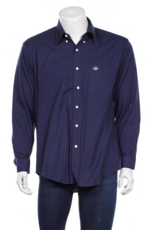 Ανδρικό πουκάμισο Gant, Μέγεθος XL, Χρώμα Μπλέ, Τιμή 32,16 €
