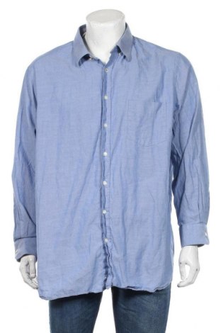 Мъжка риза Walbusch, Размер XXL, Цвят Син, Памук, Цена 19,11 лв.
