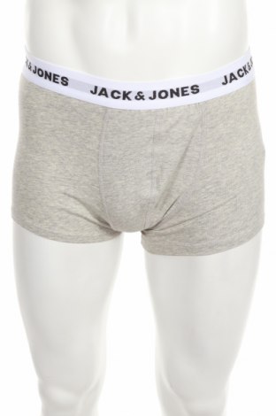 Ανδρικά μποξεράκια Jack & Jones, Μέγεθος XL, Χρώμα Γκρί, 95% βαμβάκι, 5% ελαστάνη, Τιμή 8,12 €