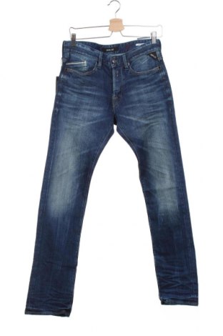 Męskie jeansy Replay, Rozmiar S, Kolor Niebieski, 92% bawełna, 6% poliester, 2% elastyna, Cena 168,13 zł