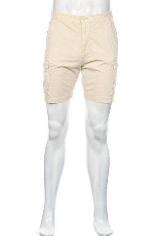 Мъжки къс панталон Indicode, Размер S, Цвят Екрю, 98% памук, 2% еластан, Цена 14,49 лв.