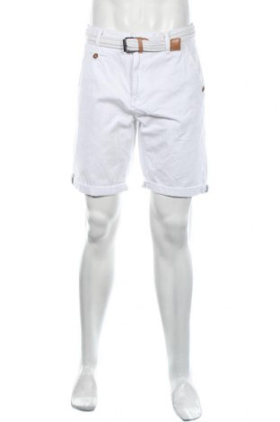 Мъжки къс панталон Indicode, Размер L, Цвят Бял, Памук, Цена 35,40 лв.