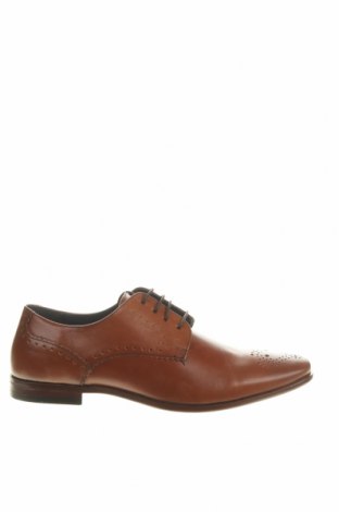 Мъжки обувки Burton of London, Размер 42, Цвят Кафяв, Естествена кожа, Цена 121,50 лв.