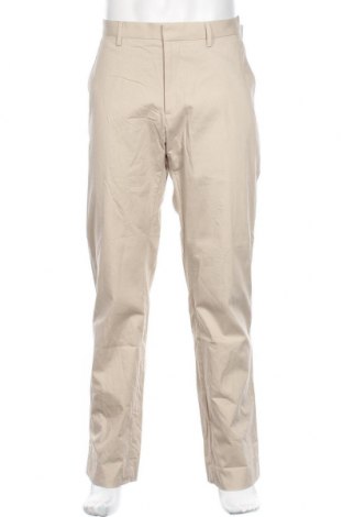 Мъжки панталон Banana Republic, Размер M, Цвят Бежов, Памук, Цена 30,48 лв.