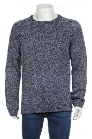 Męski sweter Q/S by S.Oliver, Rozmiar L, Kolor Niebieski, 85%akryl, 15% bawełna, Cena 89,00 zł
