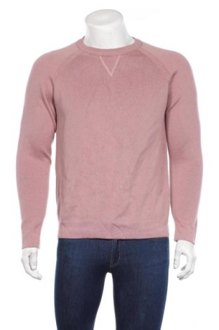 Pánský svetr  Zara, Velikost M, Barva Růžová, Bavlna, Cena  513,00 Kč
