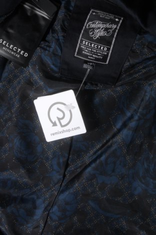 Pánský přechodný kabát  Selected, Velikost L, Barva Modrá, Cena  2 707,00 Kč