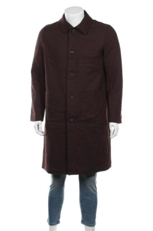 Pánský kabát  Weekday, Velikost M, Barva Hnědá, 51% vlna, 45% polyester, 4%acryl, Cena  2 272,00 Kč