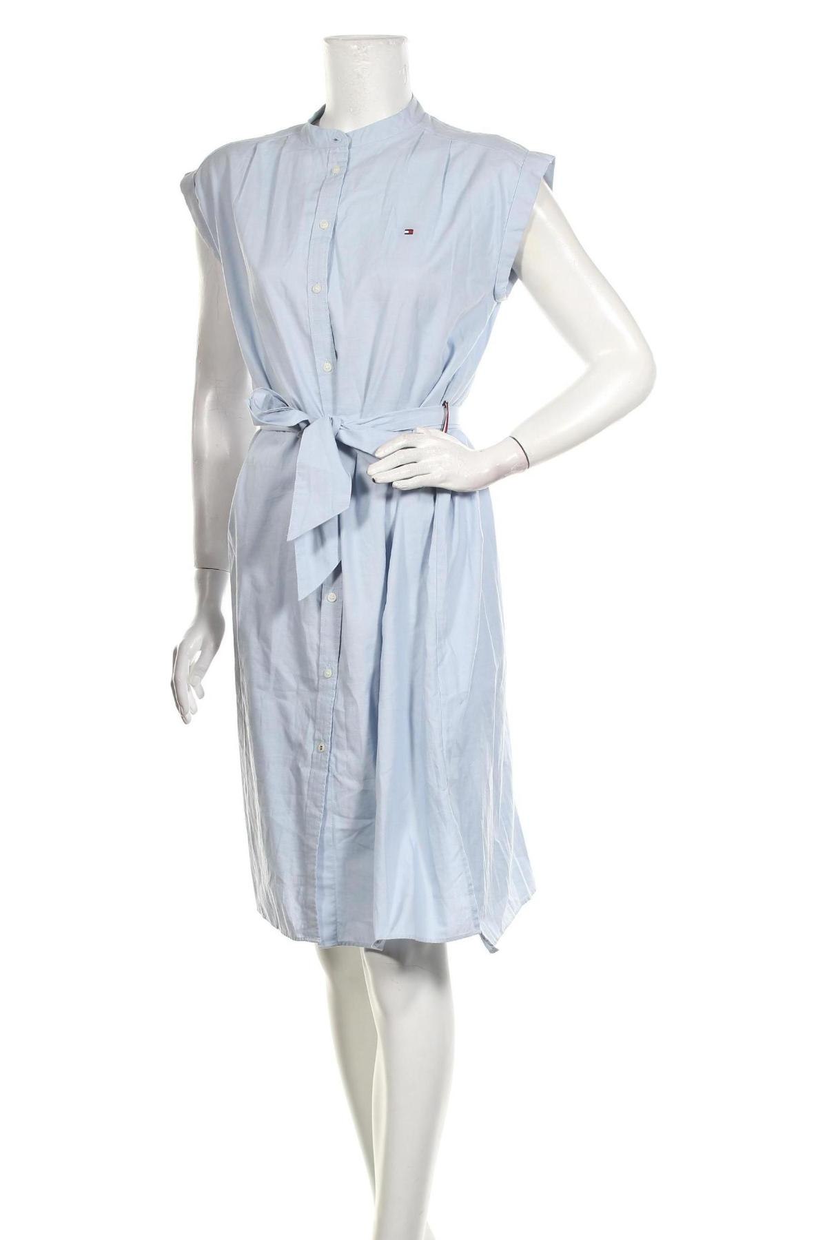 Φόρεμα Tommy Hilfiger, Μέγεθος M, Χρώμα Μπλέ, Βαμβάκι, Τιμή 100,13 €