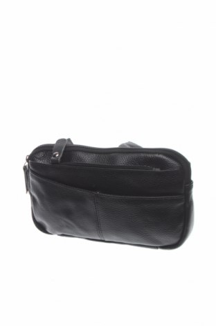 Τσάντα, Χρώμα Μαύρο, Γνήσιο δέρμα, Τιμή 34,64 €