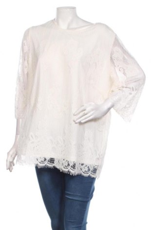 Дамска блуза Alfredo Pauly, Размер XL, Цвят Екрю, Полиамид, Цена 31,15 лв.