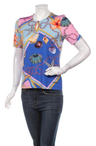Дамска блуза Alfredo Pauly, Размер S, Цвят Многоцветен, 95% вискоза, 5% еластан, Цена 32,39 лв.