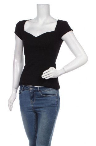 Дамска блуза Anna Field, Размер S, Цвят Черен, 95% памук, 5% еластан, Цена 38,00 лв.