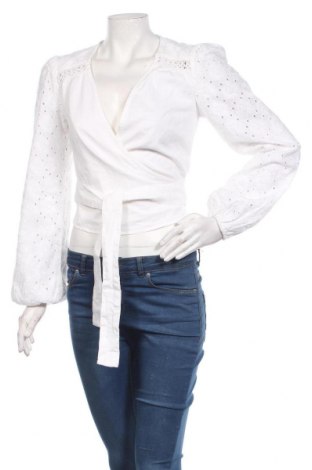 Дамска блуза Guess, Размер S, Цвят Бял, Памук, Цена 72,67 лв.