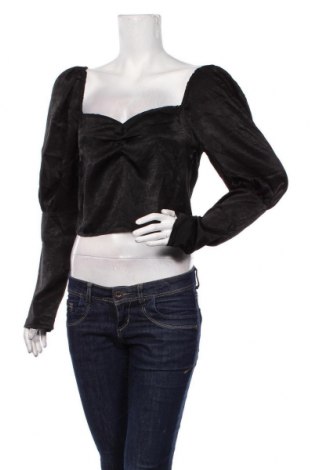 Γυναικεία μπλούζα Missguided, Μέγεθος M, Χρώμα Μαύρο, Τιμή 23,51 €