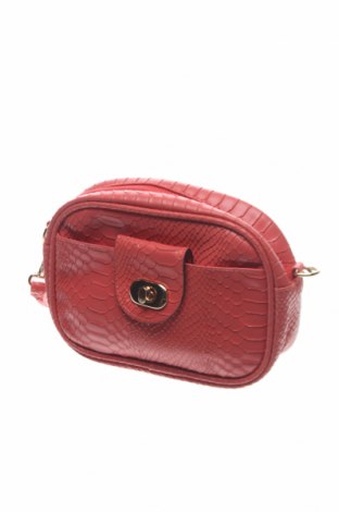 Γυναικεία τσάντα, Χρώμα Ρόζ , Δερματίνη, Τιμή 25,36 €