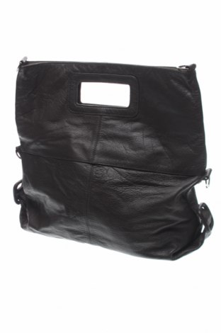 Дамска чанта Alfani, Цвят Сив, Естествена кожа, Цена 68,00 лв.