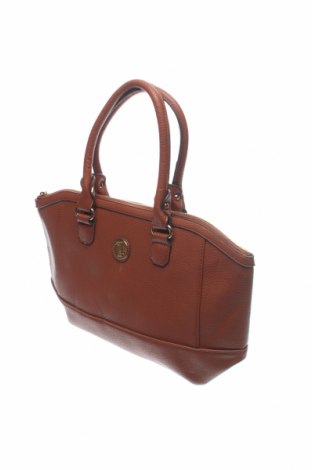 Дамска чанта Anne Klein, Цвят Кафяв, Естествена кожа, Цена 128,00 лв.