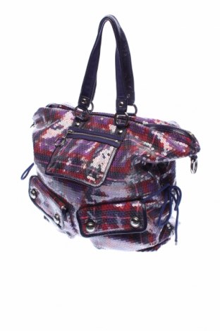 Дамска чанта Coach, Цвят Многоцветен, Текстил, други материали, естествена кожа, Цена 148,00 лв.