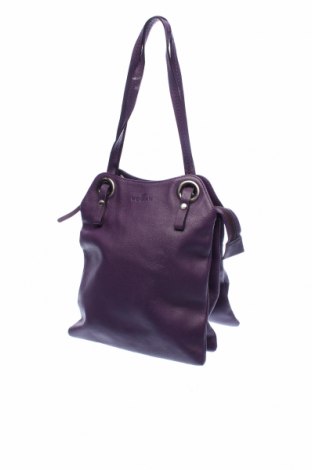 Дамска чанта Hogan, Цвят Лилав, Естествена кожа, Цена 258,00 лв.