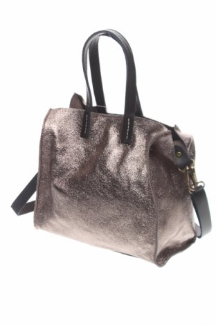 Дамска чанта Maison Heritage, Цвят Кафяв, Естествена кожа, еко кожа, Цена 287,52 лв.