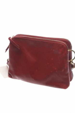 Дамска чанта Nat & Nin, Цвят Червен, Естествена кожа, Цена 108,15 лв.